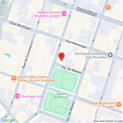 地図の  (Brussels)