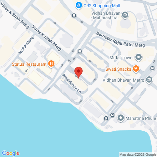 地図の  (Nariman Point, Mumbai)